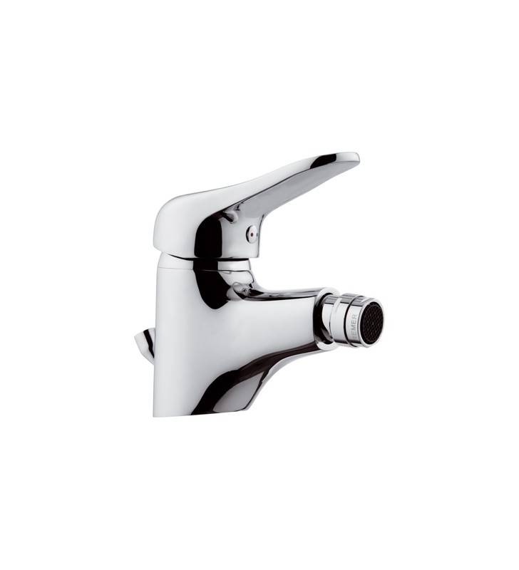 Rubinetto per bidet con aeratore direzionabile e leva classica - serie kiss cod 81183