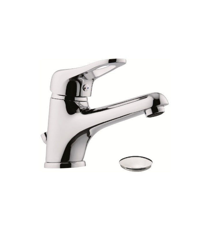 Miscelatore lavabo remer con bocca prolungata - serie kiss cod 76158