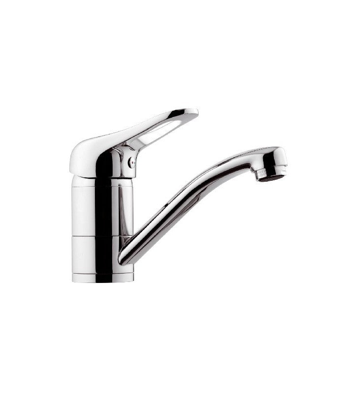 Miscelatore lavabo o lavello con canna girevole remer - serie kiss cod 76161