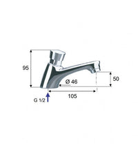 Rubinetto temporizzato - serie tempor cod 75759