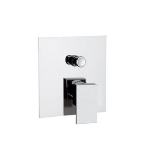 Rubinetto vasca/doccia da incasso quadro- serie q design cod 77312