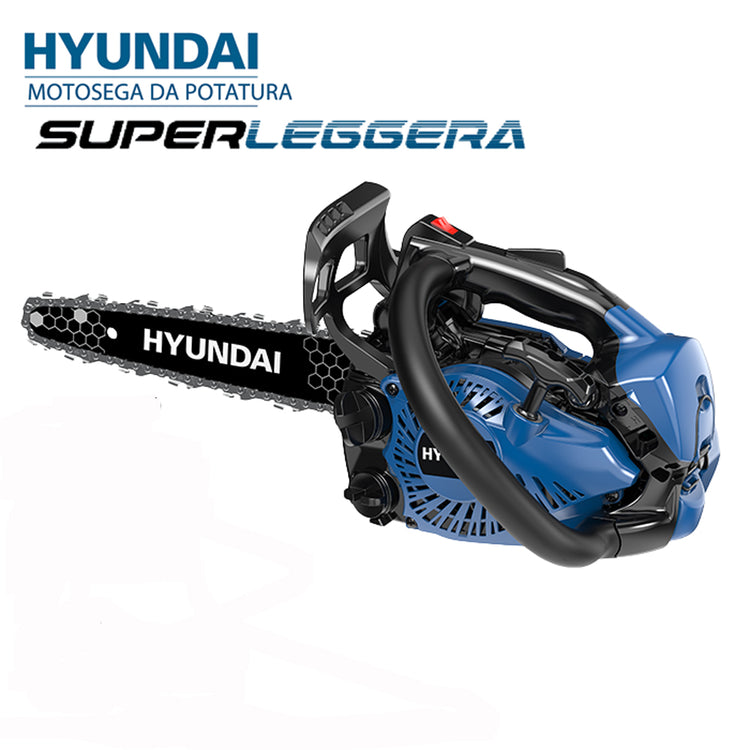 MOTOSEGA DA POTATURA POTA SUPER LEGGERA 2 TEMPI 25cc 25cm CARVING 35530 HYUNDAI