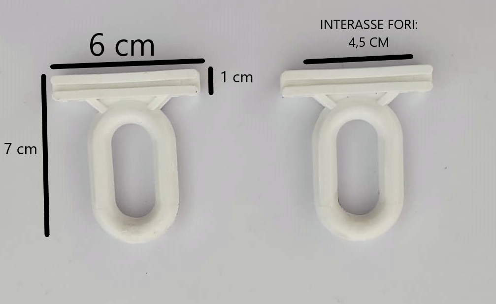 Occhioli Tende da Sole Anelli Ricambi Tende a Caduta Occhielli 2 pz Colori Vari