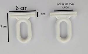 Occhioli Tende da Sole Anelli Ricambi Tende a Caduta Occhielli 2 pz Colori Vari