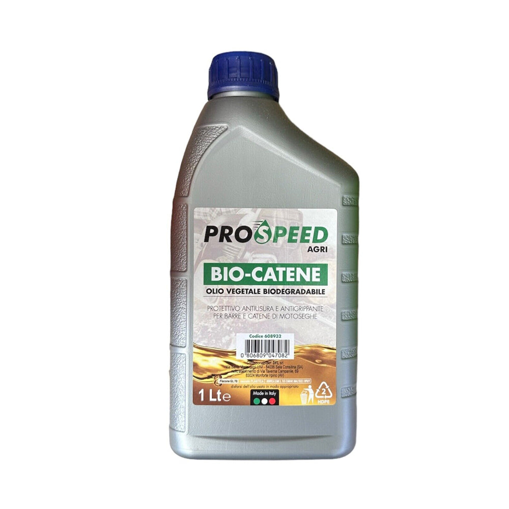 OLIO LUBRIFICANTE CATENE CATENA MOTOSEGA 1Lt VEGETALE PROSPEED