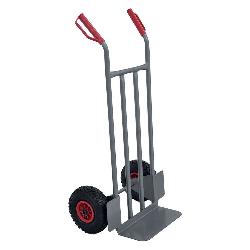 CARRELLO PORTASACCHI "ECO"  ACCIAIO VERNICIATO PORTATA MAX 150kg H. 110cm UNIKO