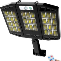 FARETTO SOLARE 264 LED SMD SENSORE DI MOVIMENTO TELECOMANDO HS-V97 FOTOVOLTAICO