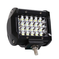 FARO SUPPLEMENTARE PROFONDITA' AUTO FUORISTRADA QUOD 12V  24 LED 24W 6000K IP68