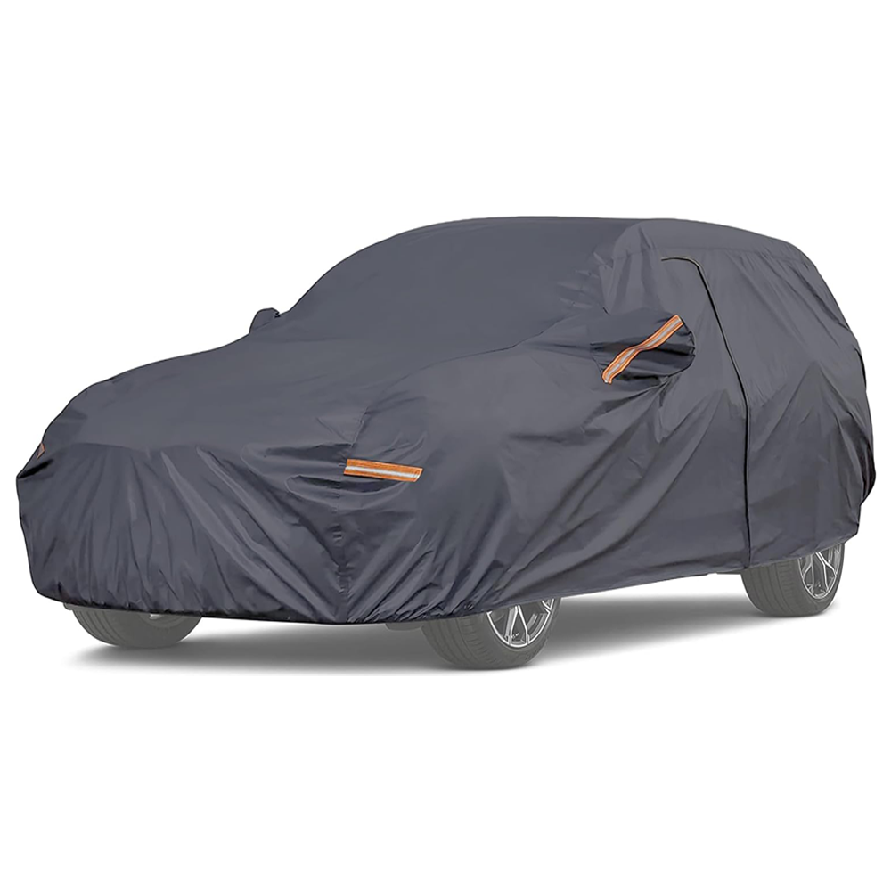 Lupex Shop - Telo copriauto per suv impermeabile con zip e rifrangenti Tg. Tg. XL: 482x178x145cm