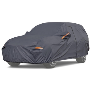 Lupex Shop - Telo copriauto per suv impermeabile con zip e rifrangenti Tg. Tg. XL: 482x178x145cm