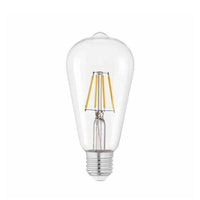 LAMPADINA PER CATENARIA LED FILAMENTO ST64 4W PERA E27 360LM 2700K LUCE CALDA