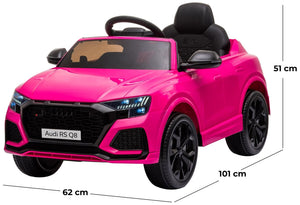 Auto Elettrica per Bambini Audi SQ8 12V colore Rosa