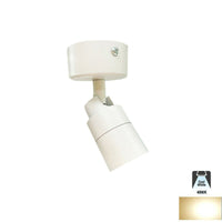 FARETTO LED SOFFITTO ORIENTABILE 5W LUCE NATURALE MODERNO BIANCO APPLIQUE LED