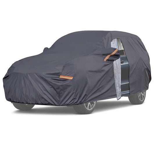 Lupex Shop - Telo copriauto per suv impermeabile con zip e rifrangenti Tg. Tg. XL: 482x178x145cm