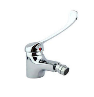 RUBINETTO MISCELATORE CROMATO CASA BAGNO BIDET COMPLETO DI KIT MONTAGGIO 5039