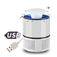 ASPIRATORE LAMPADA LED ZANZARA ANTI ZANZARE ZANZARIERA ELETTRICA USB 8120 NV-818