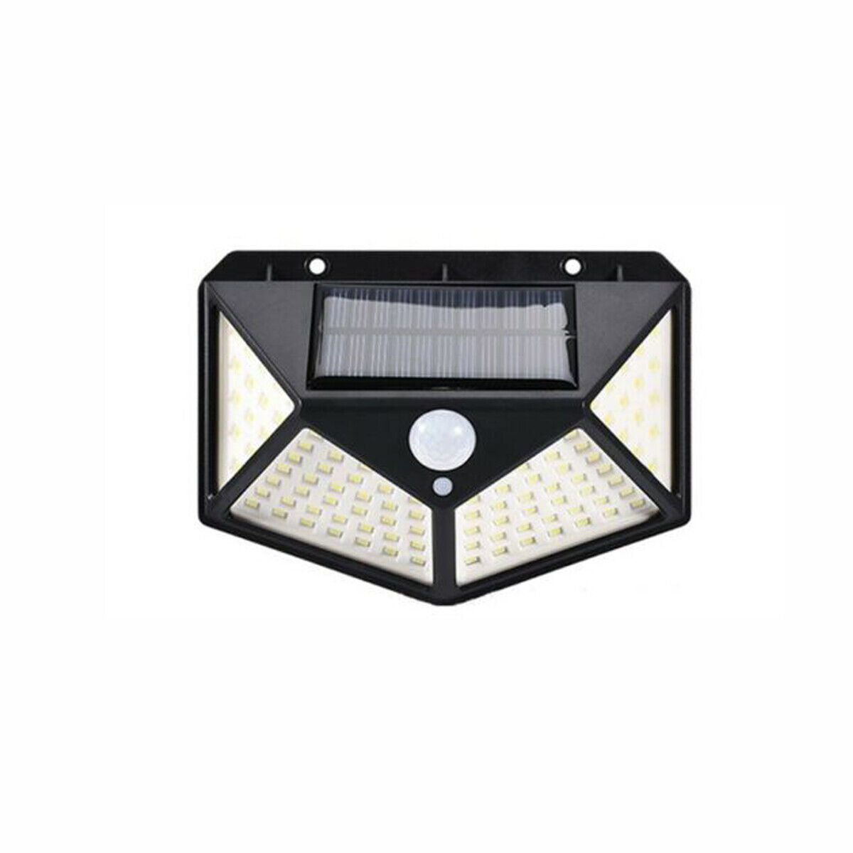 FARETTO 100 LED SMD DA ESTERNO PANNELLO SOLARE SENSORE DI MOVIMENTO TE-B0373