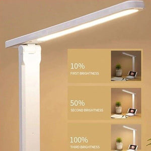 LAMPADA TOUCH RICARICABILE PIEGHEVOLE 180° LUCE LED SCRIVANIA E TAVOLO TE-B0371