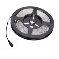 STRISCIA STRIP 300 LED SMD 5050 FLESSIBILE 5M ADESIVA LUCE BLU IP65 14.4 W/MT