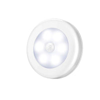 LUCE NOTTURNA ARMADIO SENSORE PIR CALAMITA LUCE LED BIANCA BATTERIE TE-B0271