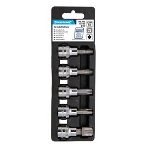 Set punte torx innesto chiave a bussola 3/8" 5 Pezzi misura da T40 a T60 Prezzo - Default Title