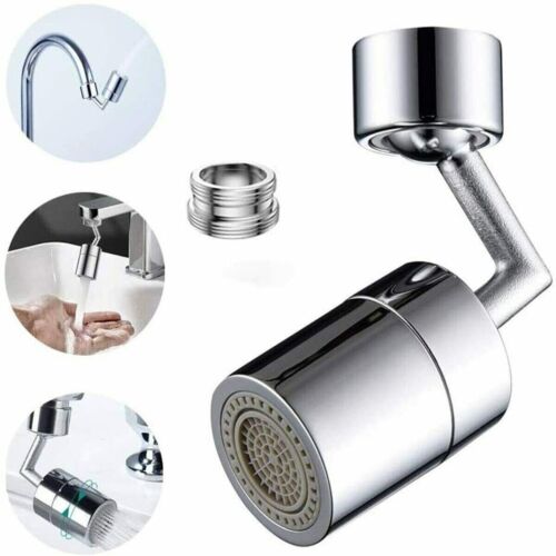 RUBINETTO GIREVOLE AERATORE CASA CUCINA BAGNO FILTRO ADATTATORE UGELLO 720°