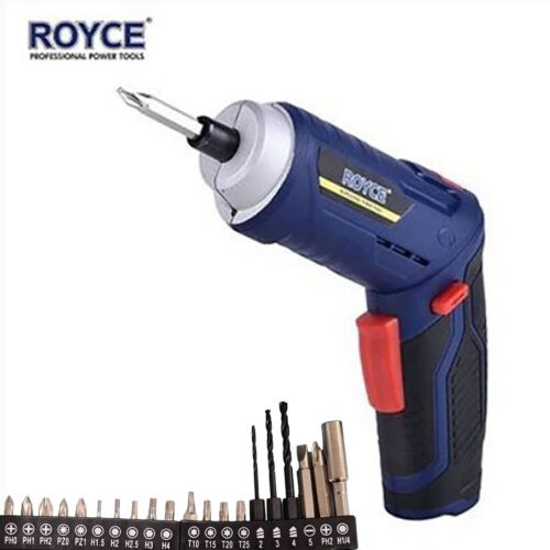 AVVITATORE A BATTERIA RICARICABILE 21 PEZZI AVVITARE SVITARE VITI  RCS3.6V ROYCE