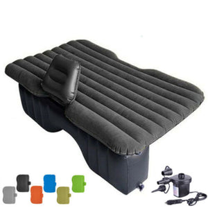 MATERASSO LETTO GONFIABILE AIRBED PER AUTO SEDILE POSTERIORE MACCHINA CON POMPA