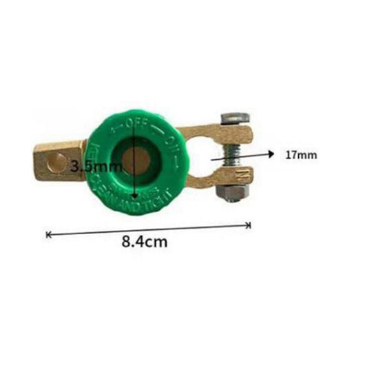 Morsetto Staccabatteria Antifurto Stacca Batteria Auto Barca Camper 12/24V 02799