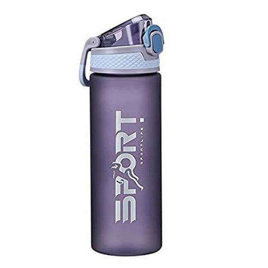 BORRACCIA SPORTIVA TRASPARENTE BOTTIGLIA PORTATILE 500ML SPORT FITNESS