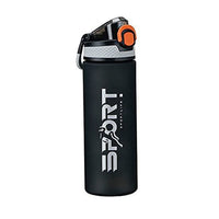 BORRACCIA SPORTIVA TRASPARENTE BOTTIGLIA PORTATILE 500ML SPORT FITNESS