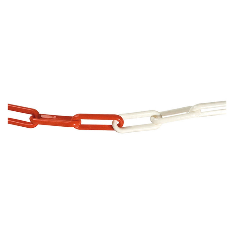 cf catena segnaletica acciaio bicolore bobina mt 30 bianco/rosso codice 106496 106496nlm