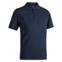 polo 'fox jersey' taglia l - grigio melange 1065646nlm