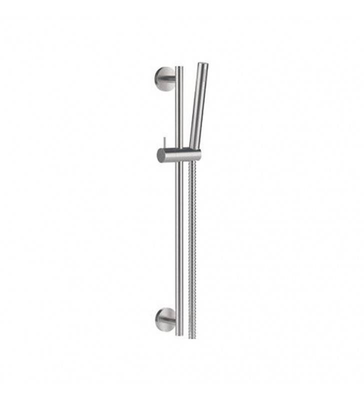 Saliscendi con doccino in acciaio inox spazzolato - Serie X Style Inox cod 81856