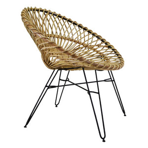 Salotto rattan luna naturale