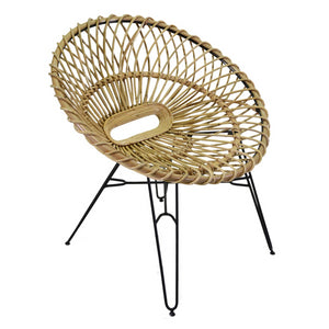 Salotto rattan luna naturale