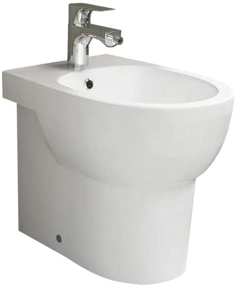 Sanitari bagno mod. ABE wc easy clean + bidet + copri wc . - Azzurra ceramica