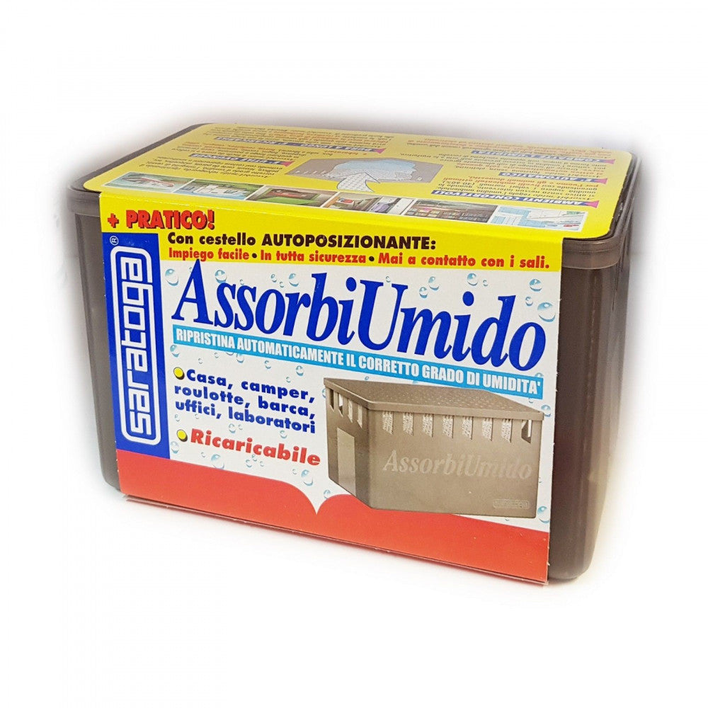 Assorbiumido in vaschetta con 1 ricarica da 450gr fragranza neutra