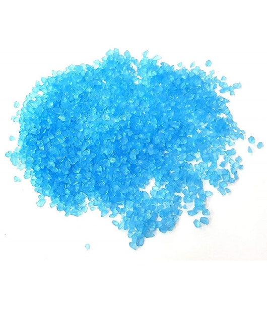 Sassolini Pietre Ciottoli Sassi Sabbia Azzurro 500g Ed39940 Decorazione Acquario         