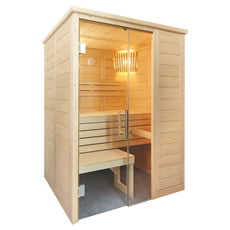 Sauna finlandese in massello Regina 18