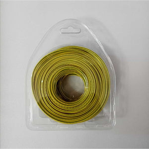 Saw cut filo decespugliatore quadro seghettato in nylon da 3,0mm rotolo da 15mt