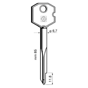 5pz chiavi a croce xy2 320212nlm