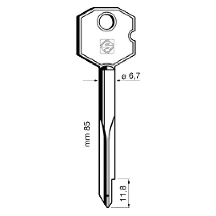 5pz chiavi a croce xy2 320212nlm