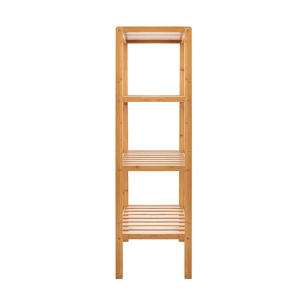 Scaffale da bagno in bamboo 4 ripiani Tahiti