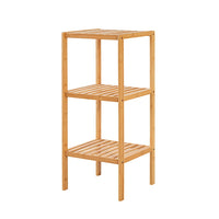 Scaffale per bagno in legno bamboo 3 ripiani Tahiti