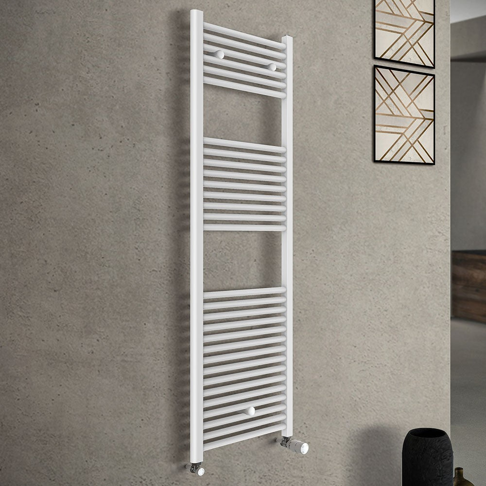 Termoarredo verticale bianco L 50x150 interasse 45 cm