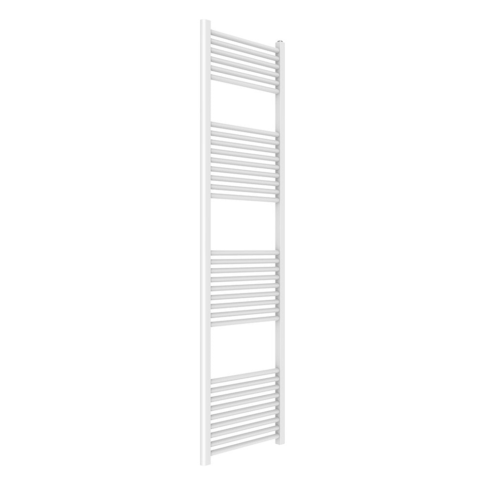 Termoarredo bagno scaldasalviette bianco L 50x180 interasse 45 cm