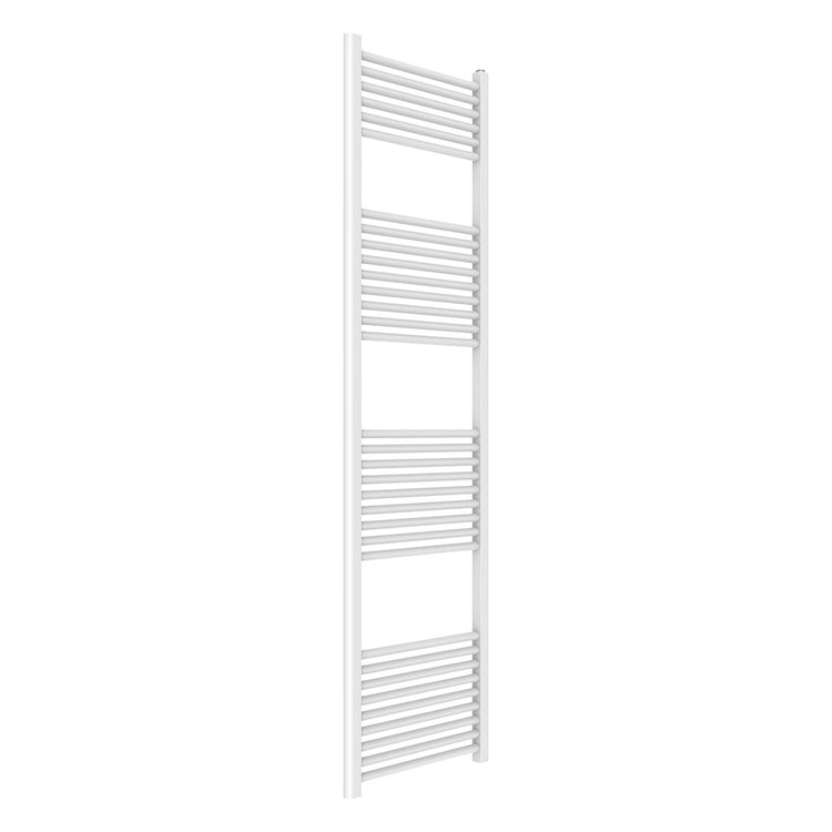 Termoarredo bagno scaldasalviette bianco L 50x180 interasse 45 cm