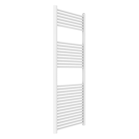 Termoarredo bianco scaldasalviette L 55x150 interasse 50 cm