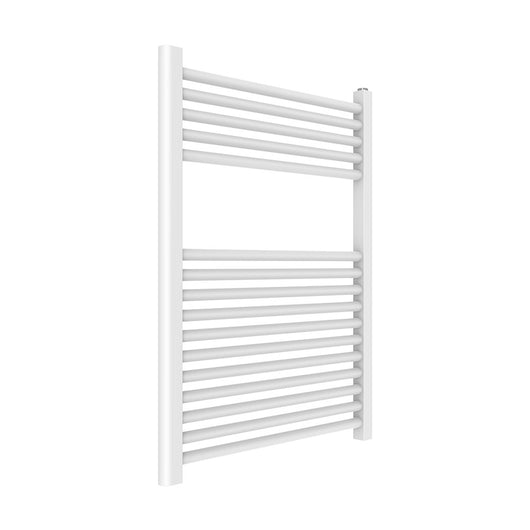 Termoarredo scaldasalviette verticale bianco L 60x77 interasse 55 cm